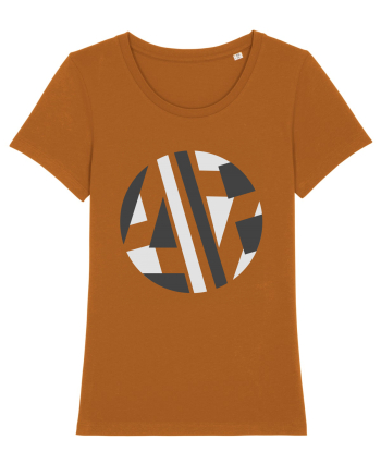 Abstract Ball Roasted Orange