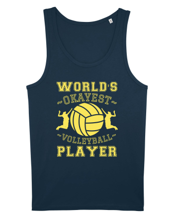 World'S Okayest Volleyball Player Navy