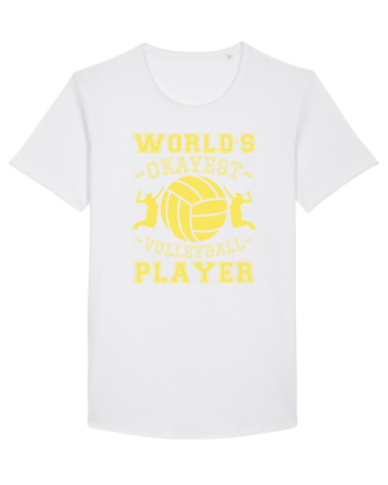 World'S Okayest Volleyball Player White