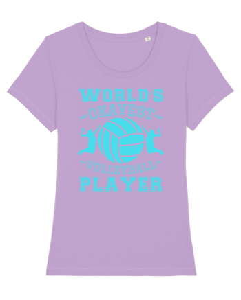 World'S Okayest Volleyball Player Lavender Dawn