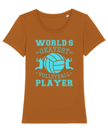 World'S Okayest Volleyball Player Roasted Orange