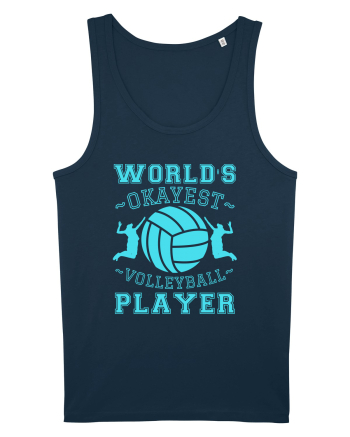 World'S Okayest Volleyball Player Navy