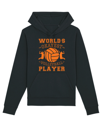 World'S Okayest Volleyball Player Black