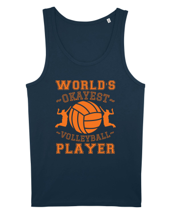 World'S Okayest Volleyball Player Navy