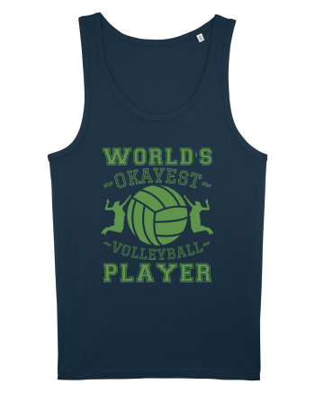 World'S Okayest Volleyball Player Navy