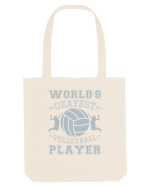 World'S Okayest Volleyball Player Sacoșă textilă