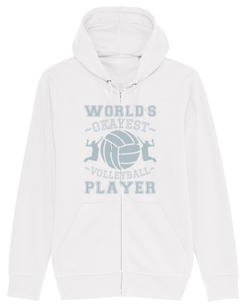 World'S Okayest Volleyball Player White