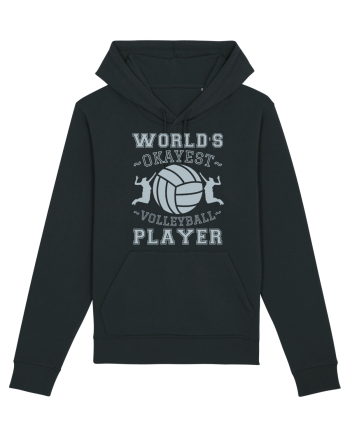 World'S Okayest Volleyball Player Black