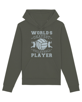 World'S Okayest Volleyball Player Khaki