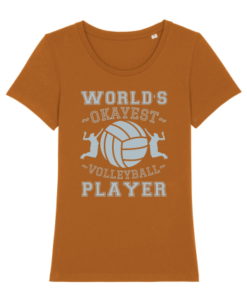 World'S Okayest Volleyball Player Roasted Orange
