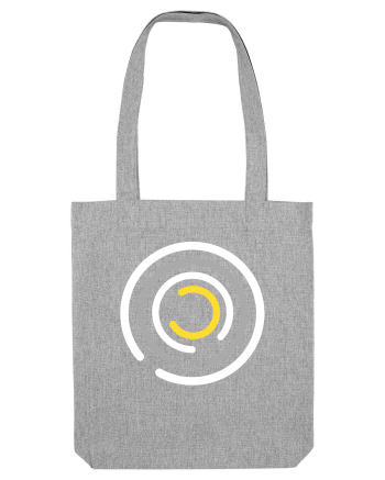 Abstract Circle Heather Grey