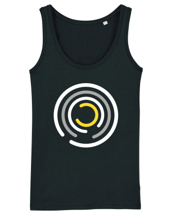 Abstract Circle Black