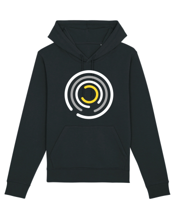 Abstract Circle Black
