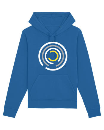 Abstract Circle Royal Blue