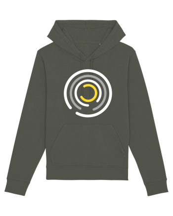 Abstract Circle Khaki