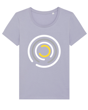 Abstract Circle Lavender