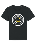Abstract Circle Tricou mânecă scurtă Unisex Rocker