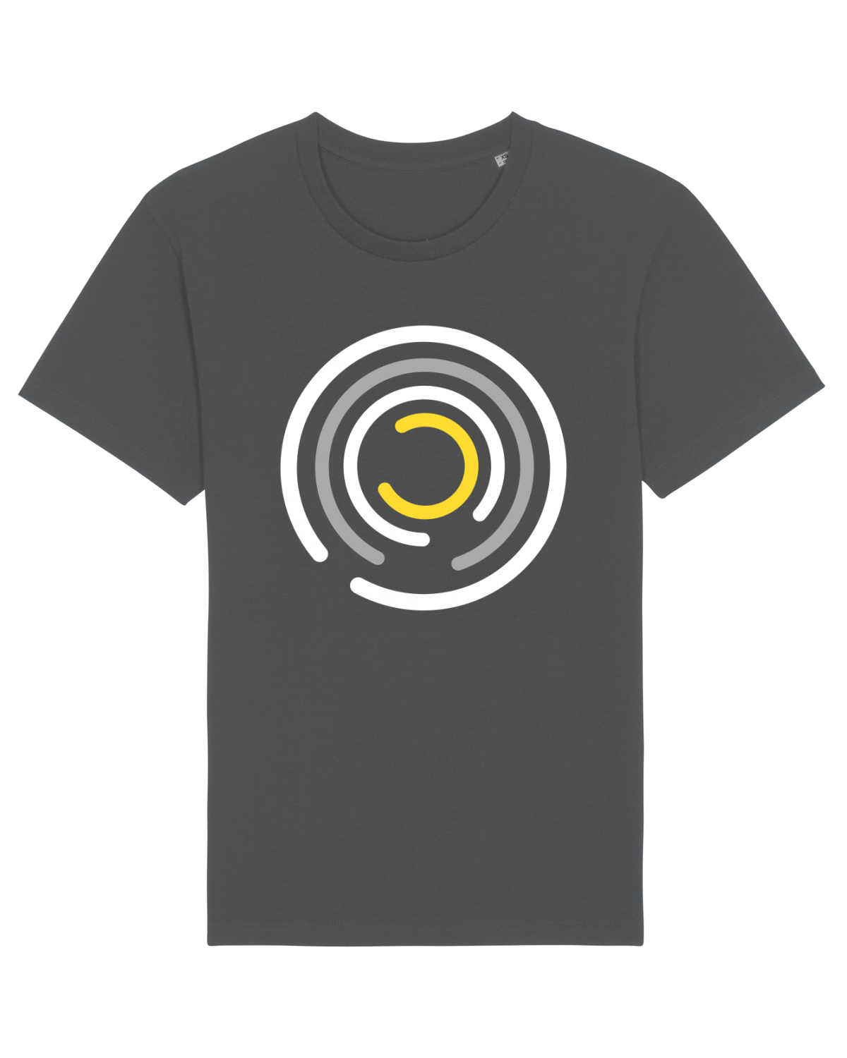 Tricou mânecă scurtă Unisex Rocker Anthracite
