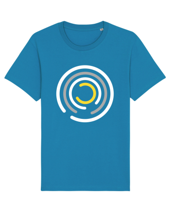 Abstract Circle Azur