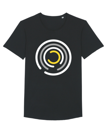 Abstract Circle Black