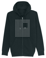 Abstract Dots Hanorac cu fermoar Unisex Connector