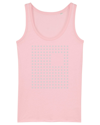 Abstract Dots Cotton Pink