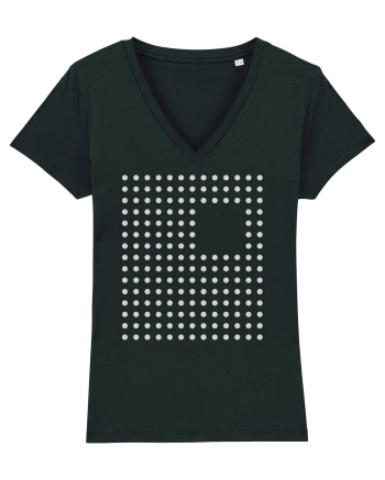 Abstract Dots Black