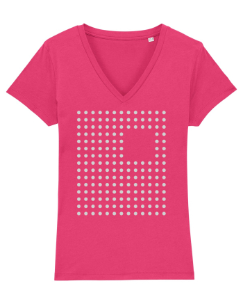 Abstract Dots Raspberry