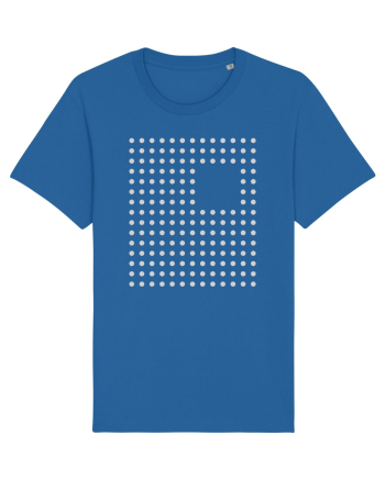 Abstract Dots Royal Blue