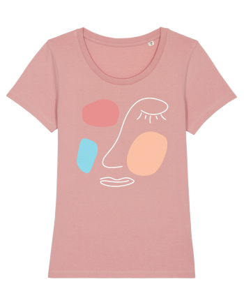 Abstract Face Canyon Pink