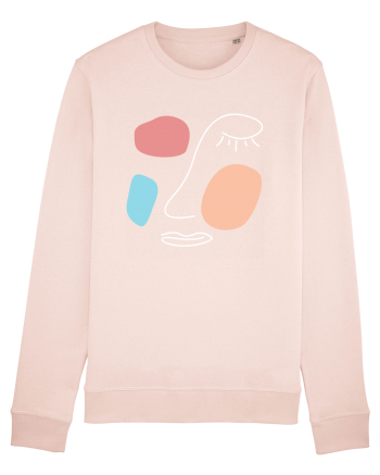 Abstract Face Candy Pink