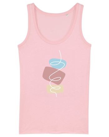 Abstract Fantasy Cotton Pink