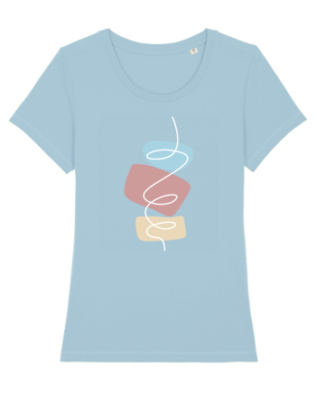 Abstract Fantasy Sky Blue