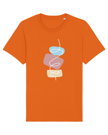 Abstract Fantasy Bright Orange