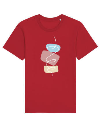 Abstract Fantasy Red
