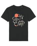 Abstract Game Tricou mânecă scurtă Unisex Rocker