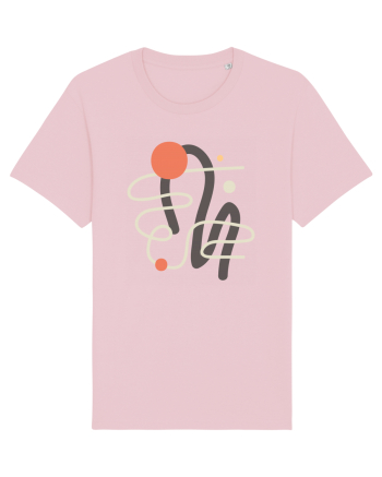 Abstract Game Cotton Pink