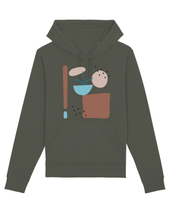 Abstract Garden Khaki