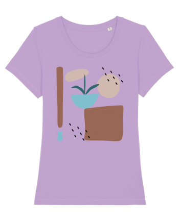 Abstract Garden Lavender Dawn