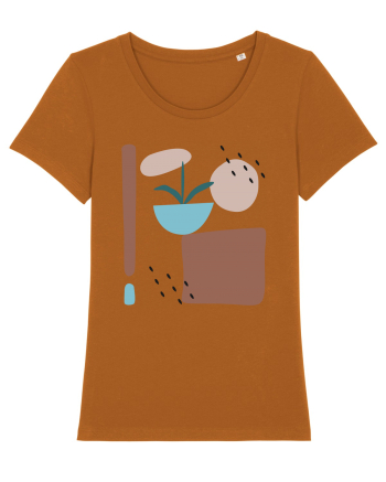 Abstract Garden Roasted Orange