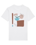 Abstract Garden Tricou mânecă scurtă Unisex Rocker