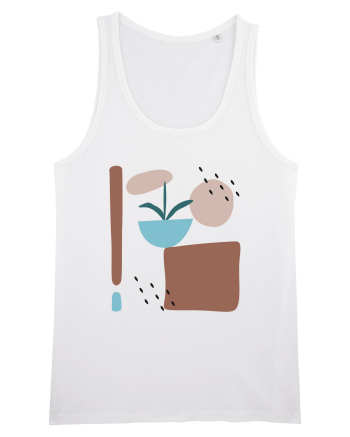 Abstract Garden White
