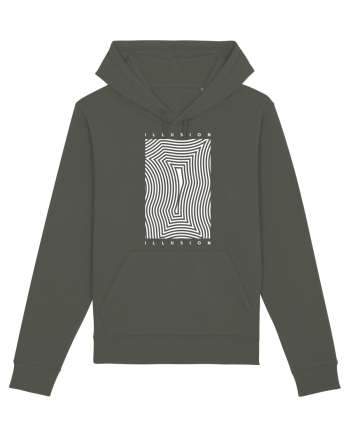Abstract Illusion Khaki