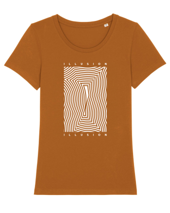 Abstract Illusion Roasted Orange