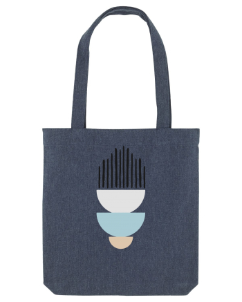 Abstract Kitchen Midnight Blue