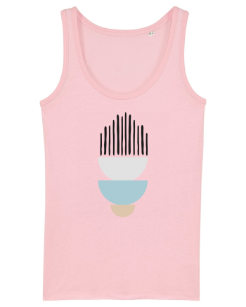 Abstract Kitchen Cotton Pink