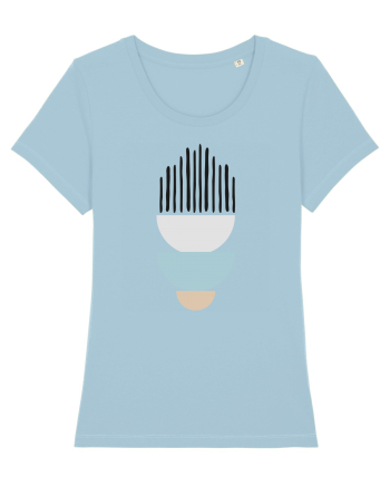 Abstract Kitchen Sky Blue