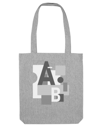 Abstract Letters Heather Grey