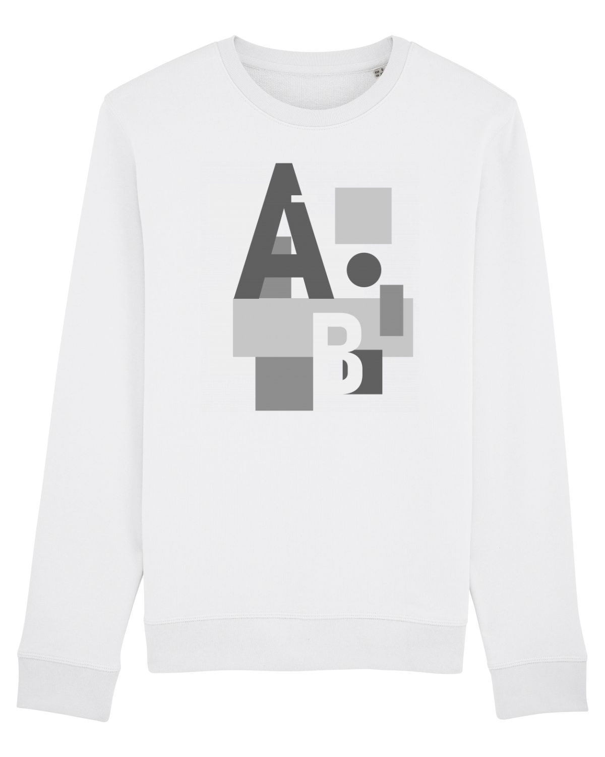 Bluză mânecă lungă Unisex Rise White