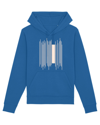 Abstract Lines Royal Blue